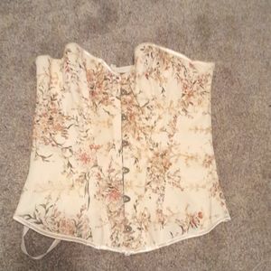 XS floral corset